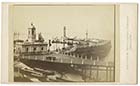 Pier and Jetty [London Photographic CDV ]